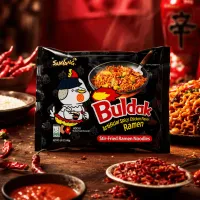 Samyang Buldak Hot Chicken Ramen Noodles (Original) - 140g